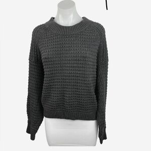Universal Thread Textured Gray Sweater
